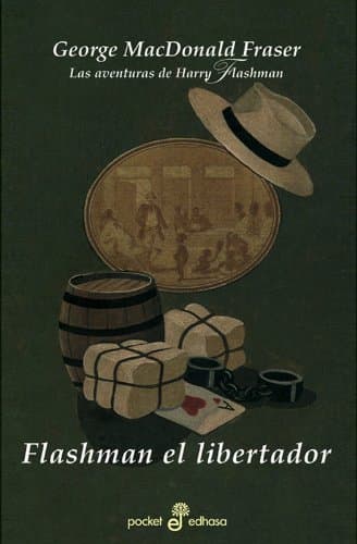 Portada de Flashman el libertador (V) (bolsillo) (Pocket)