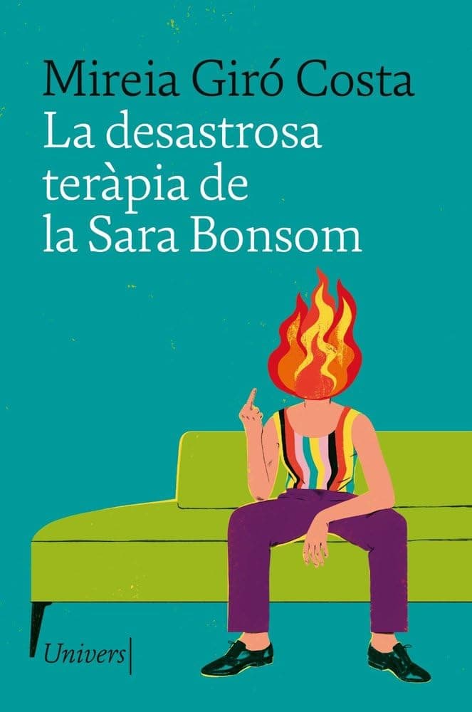 Portada de La desastrosa teràpia de la Sara Bonsom