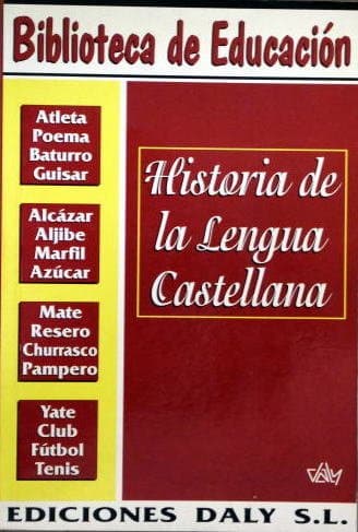Portada de Historia de la lengua castellana