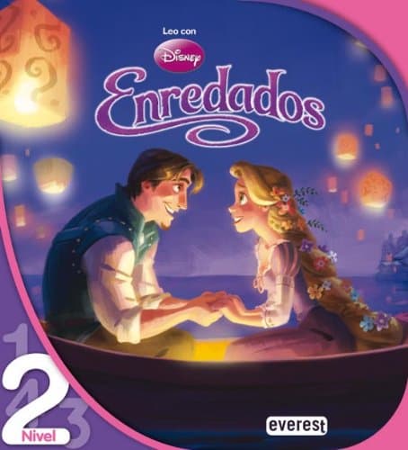 Portada de Enredados. Lectura Nivel 2 (Leo con Disney)