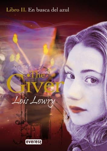 Portada de En busca del azul. Libro II. The Giver (EVEREST)
