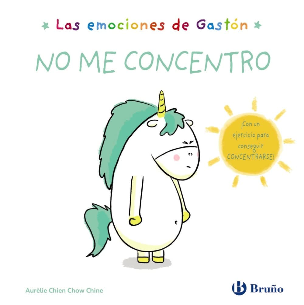 Portada de Las emociones de Gastón. No me concentro (Castellano - A PARTIR DE 3 AÑOS - LIBROS DIDÁCTICOS - Libros de emociones)