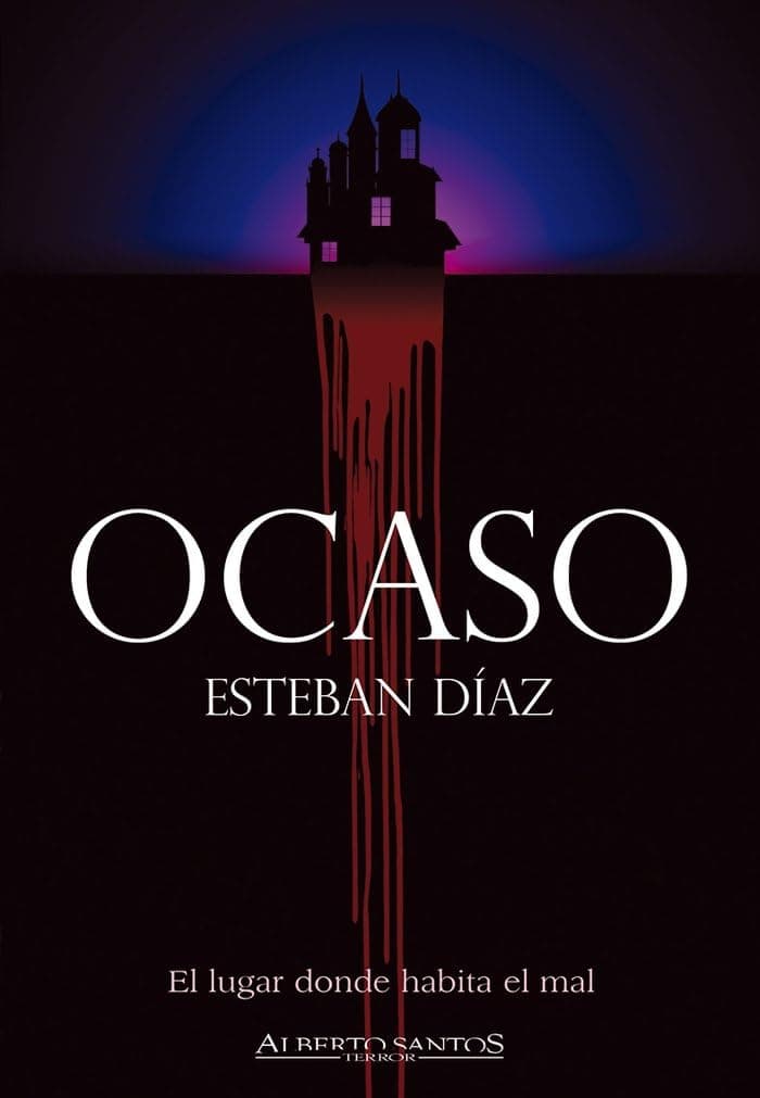 Portada de Ocaso (Alberto Santos Editor.Terror)