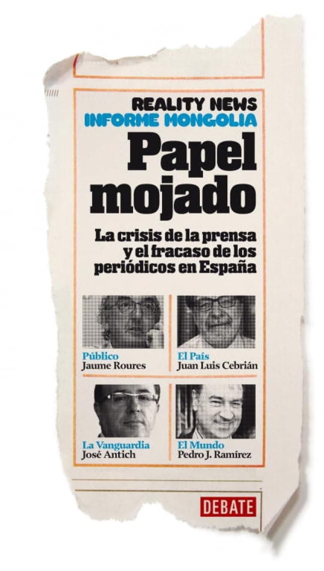 Portada de Papel mojado (Crónica y Periodismo)