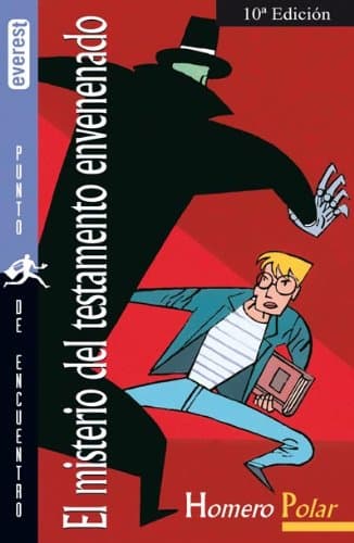 Portada de El misterio del testamento envenenado (Punto de encuentro / Homero Polar)