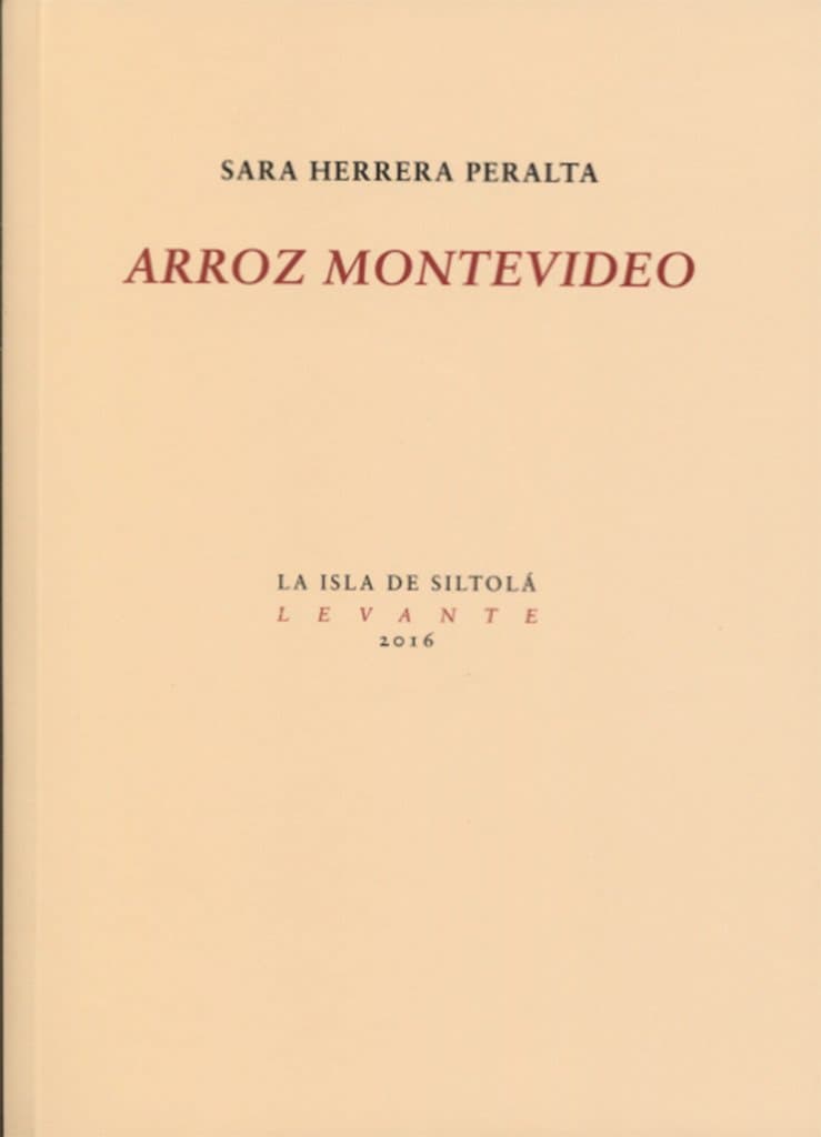Portada de ARROZ MONTEVIDEO (Levante)
