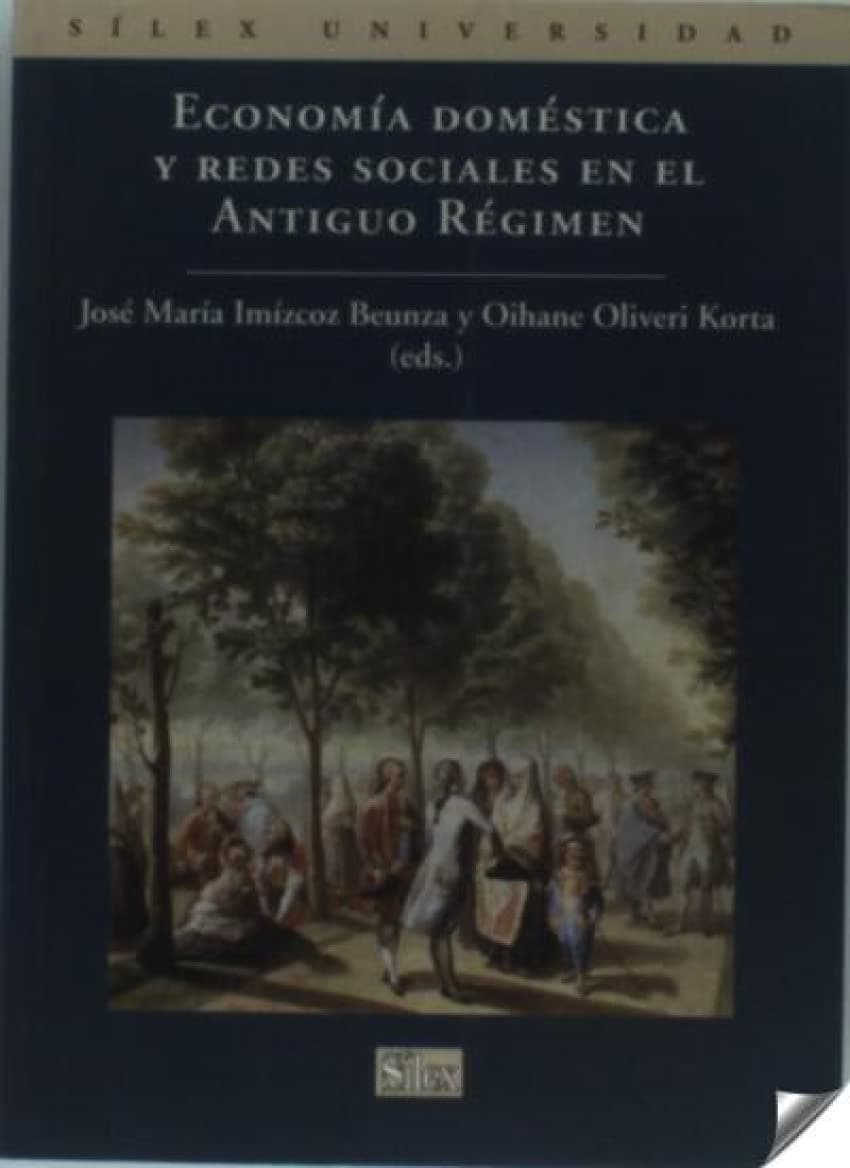 Portada de Economía doméstica y redes sociales en el Antiguo Régimen (SIN COLECCION)