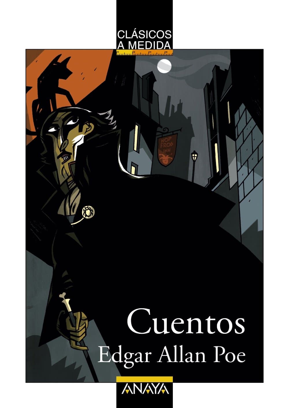 Portada de Cuentos de Poe (CLÁSICOS - Clásicos a Medida)