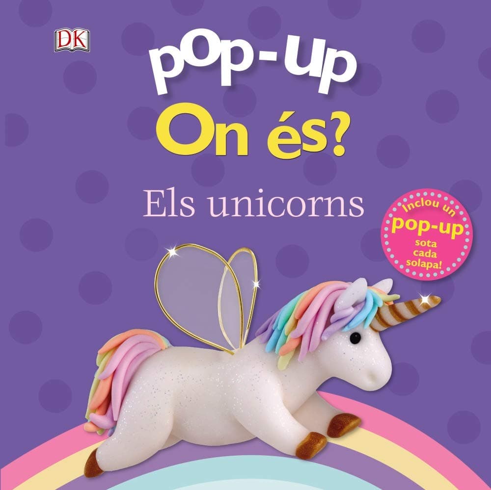 Portada de Pop-up. On és? Els unicorns (Catalá - A PARTIR DE 0 ANYS - MANIPULATIUS (LLIBRES PER TOCAR I JUGAR), POP-UPS - Pop-up On és?)