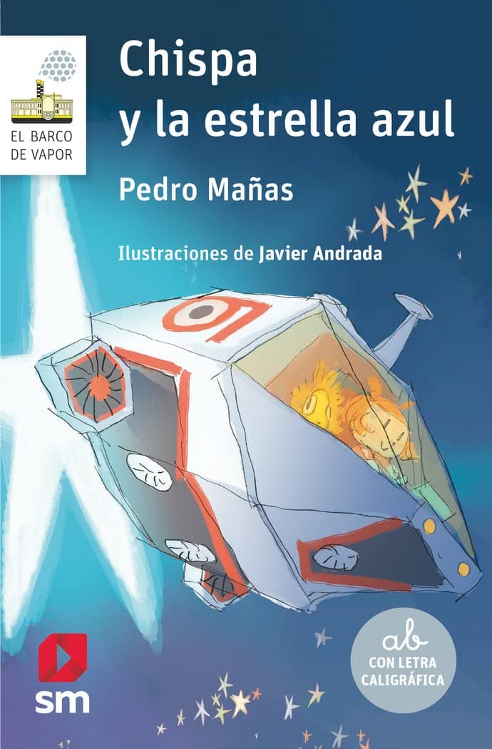 Portada de Chispa y la estrella azul: 169 (El Barco de Vapor Blanca)