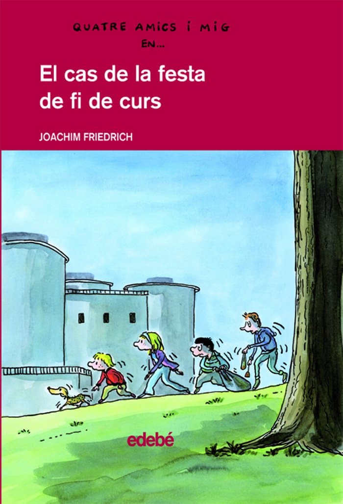 Portada de El cas de la festa de fi de curs: 10 (QUATRE AMICS I MIG)