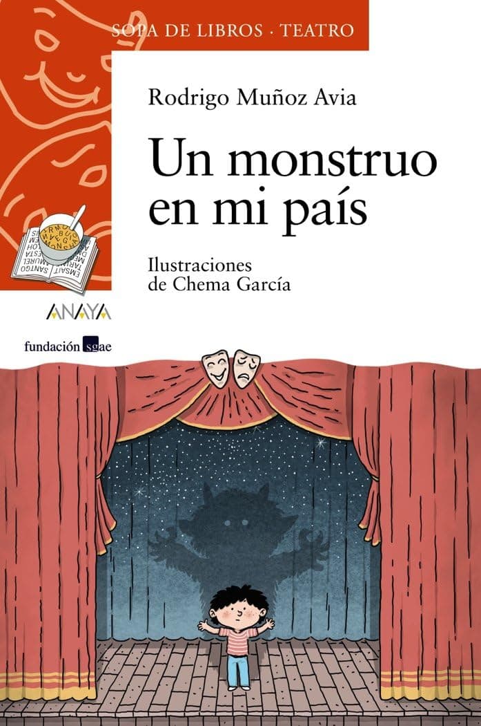 Portada de Un monstruo en mi país (LITERATURA INFANTIL - Sopa de Libros (Teatro))