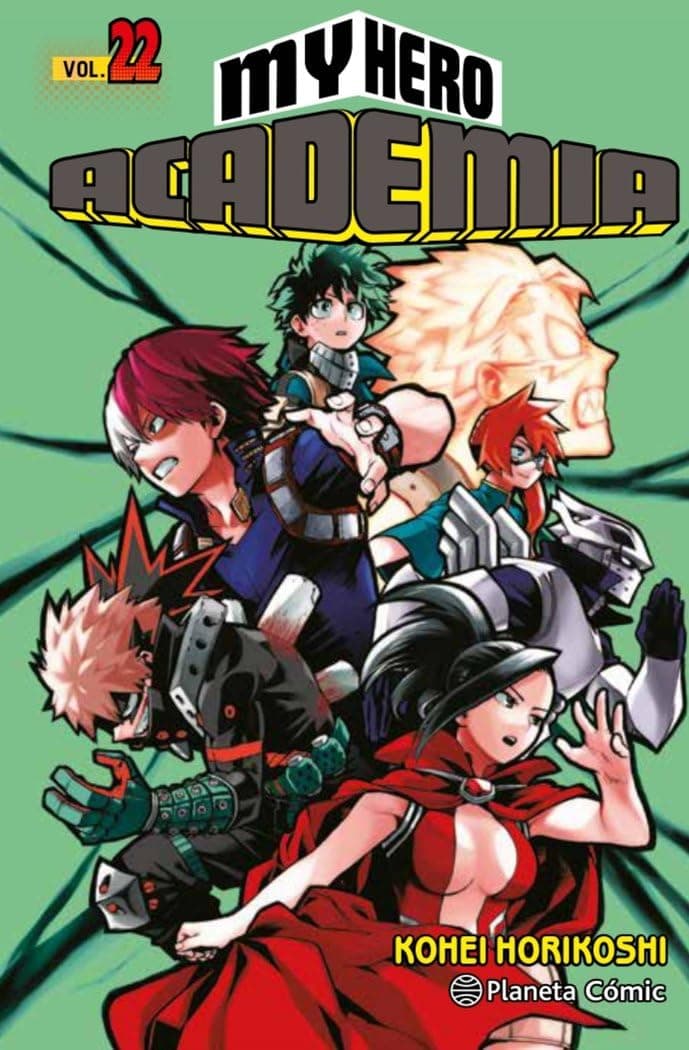 Portada de My Hero Academia nº 22 (Manga Shonen)