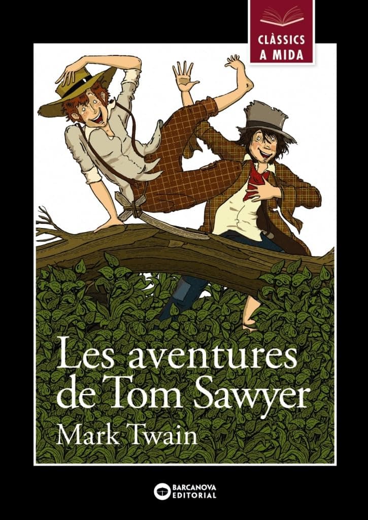 Portada de Les aventures de Tom Sawyer (Llibres infantils i juvenils - Clàssics a mida)