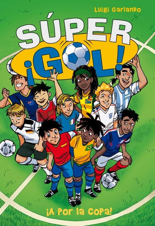 Portada de ¡A por la copa! (Súper ¡Gol! 2)