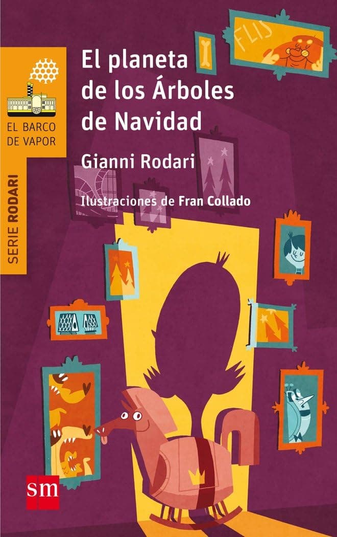 Portada de El planeta de los árboles de Navidad (El Barco de Vapor Naranja)