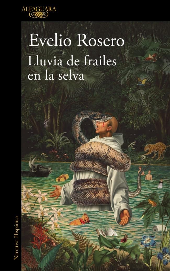 Portada de Lluvia de frailes en la selva (Hispánica)