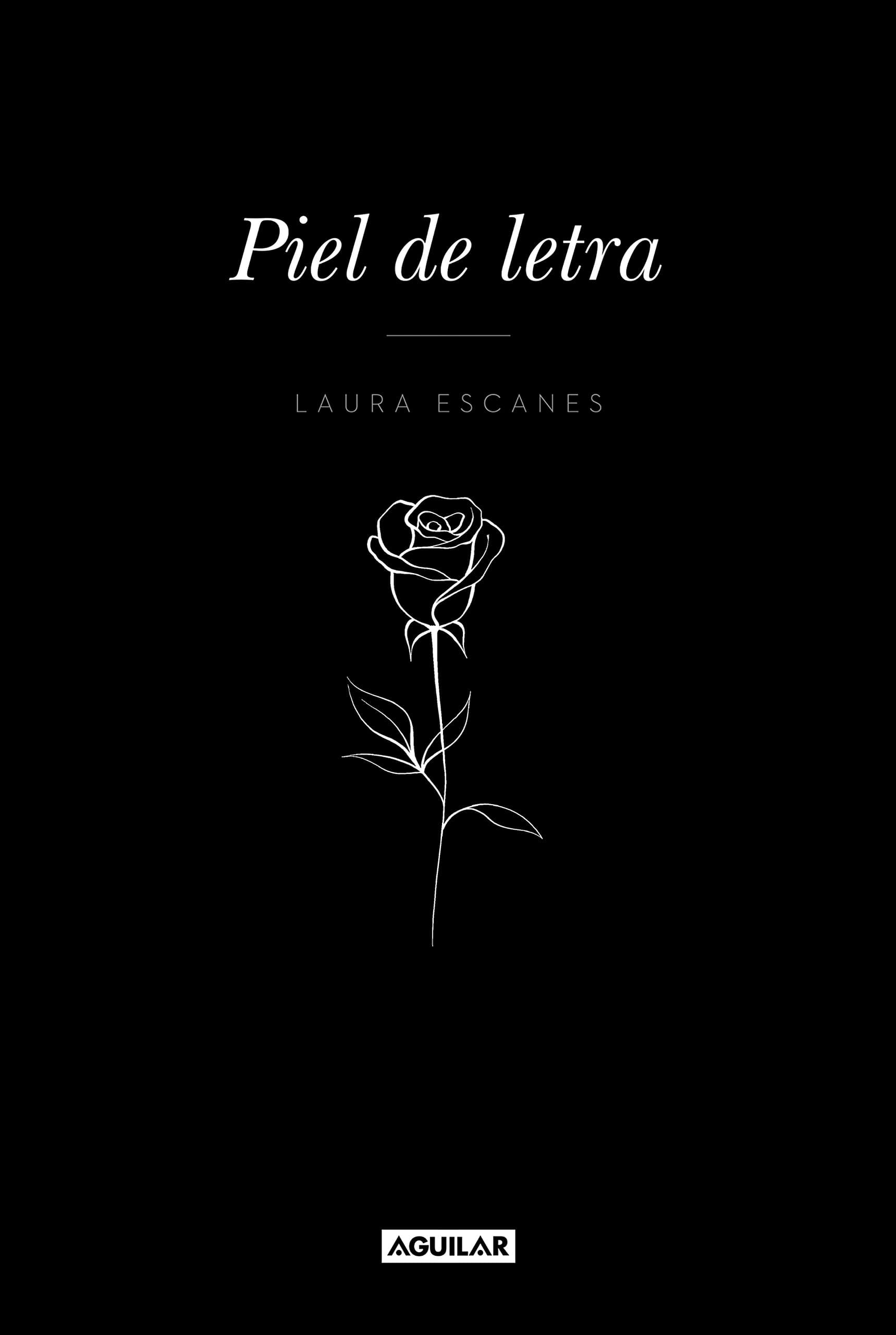Portada de Piel de letra (Primera persona)