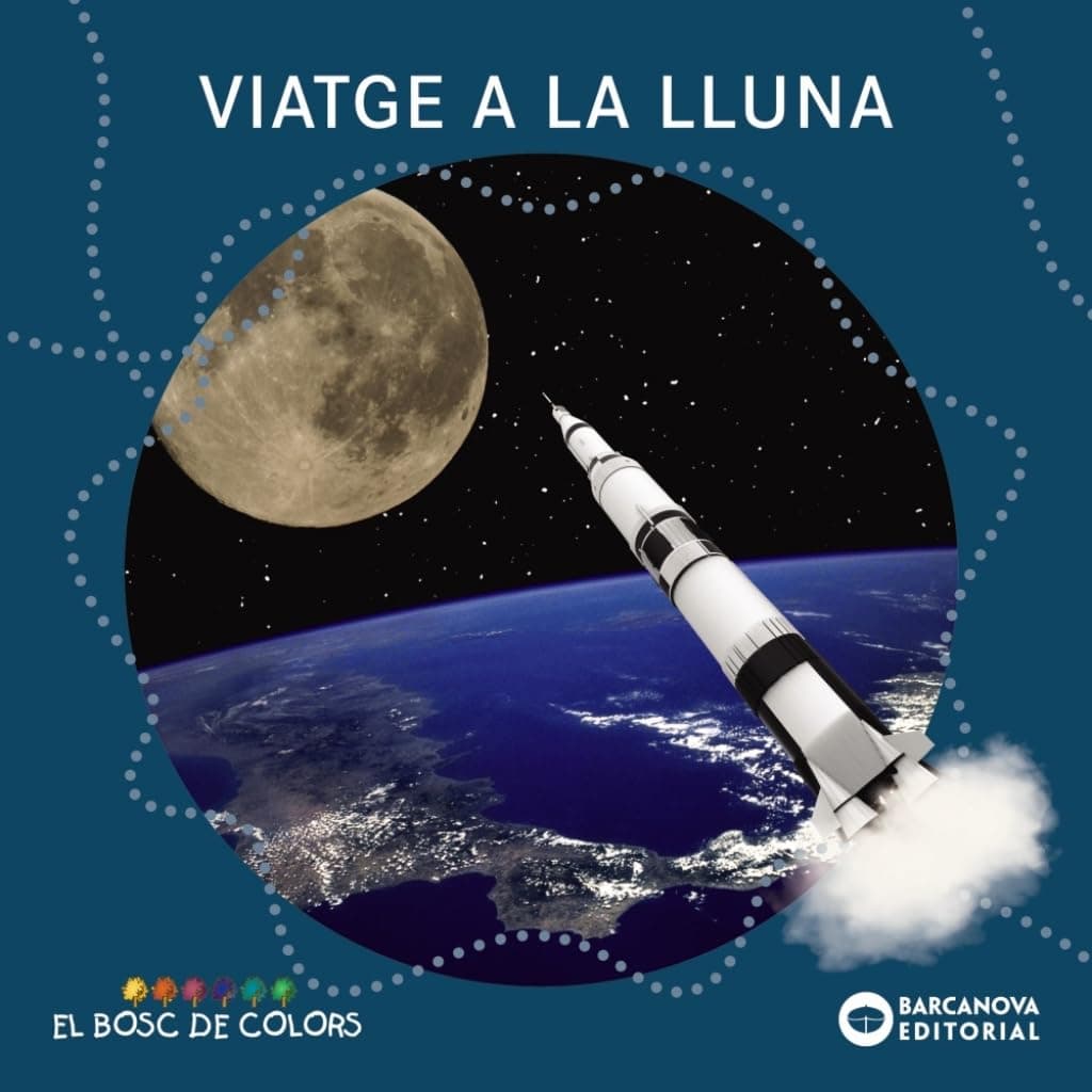 Portada de Viatge a la lluna (Llibres infantils i juvenils - El bosc de colors)