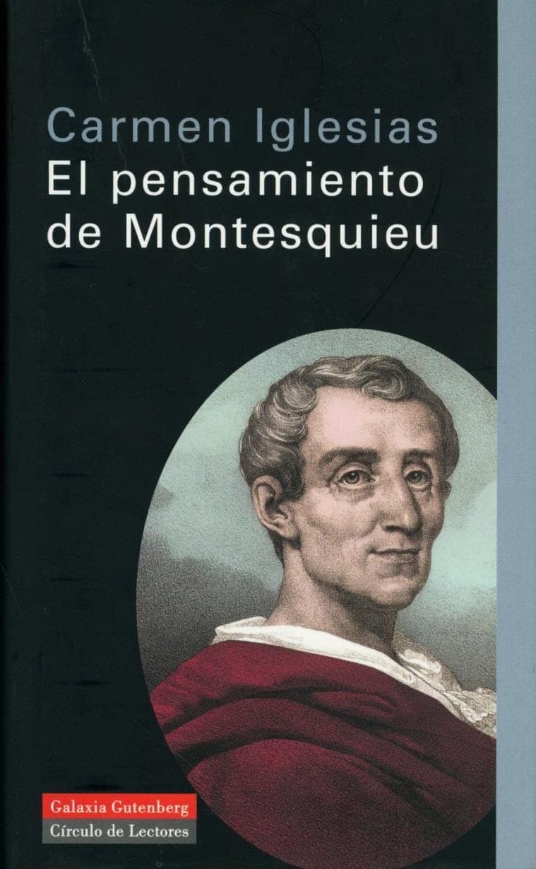 Portada de El pensamiento de Montesquieu (Ensayo)