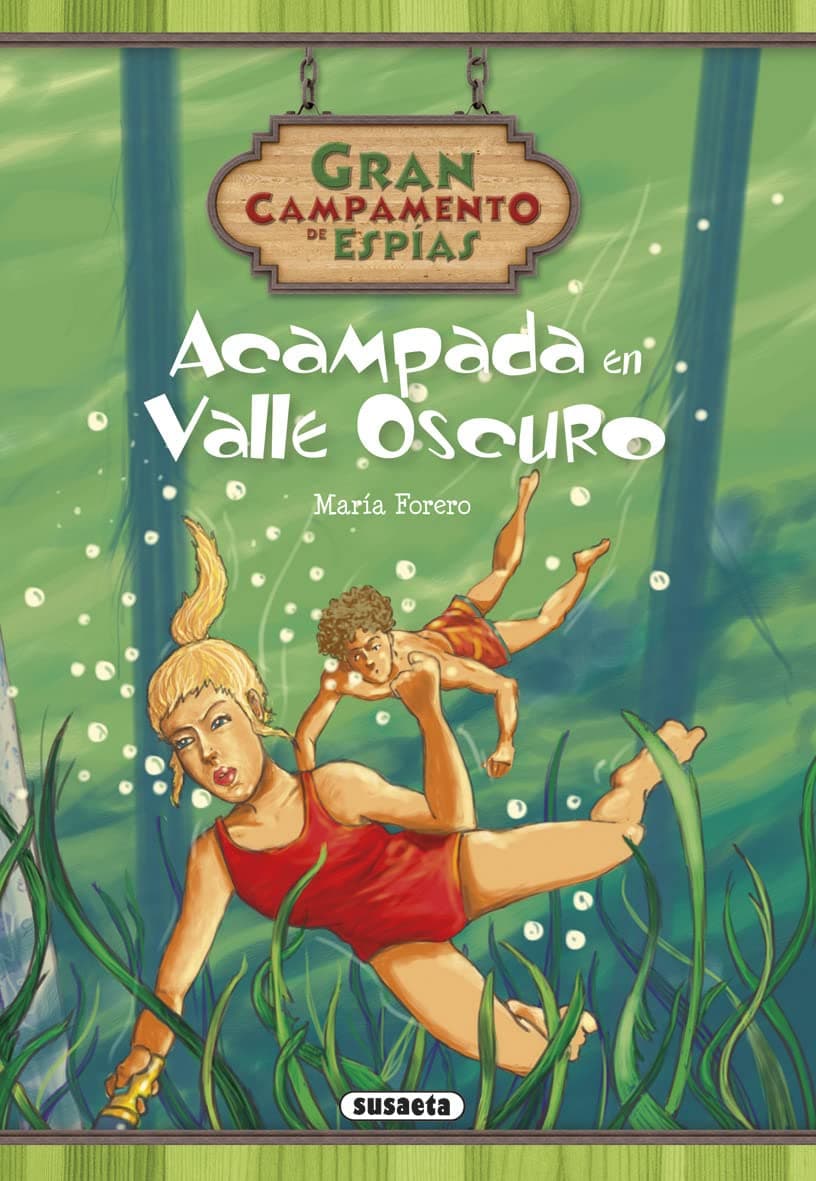 Portada de Acampada en Valle Oscuro (Gran campamento de espías)