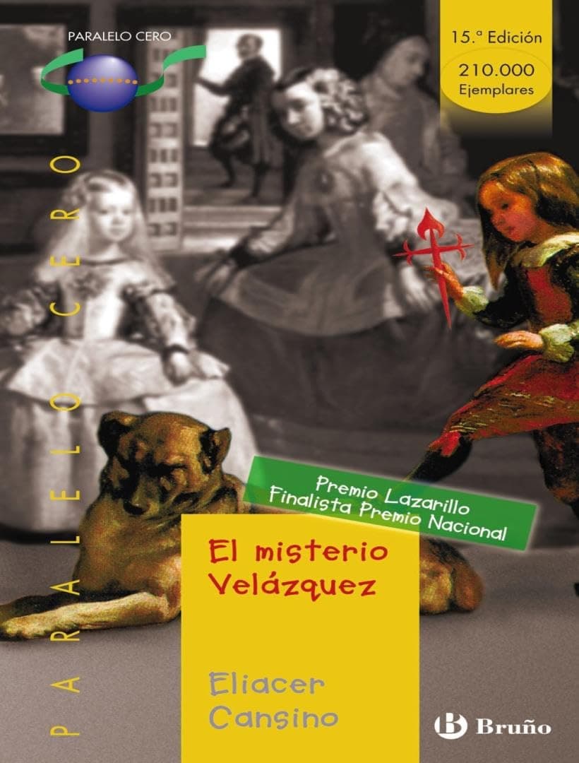 Portada de El misterio Velázquez (Castellano - JUVENIL - PARALELO CERO)
