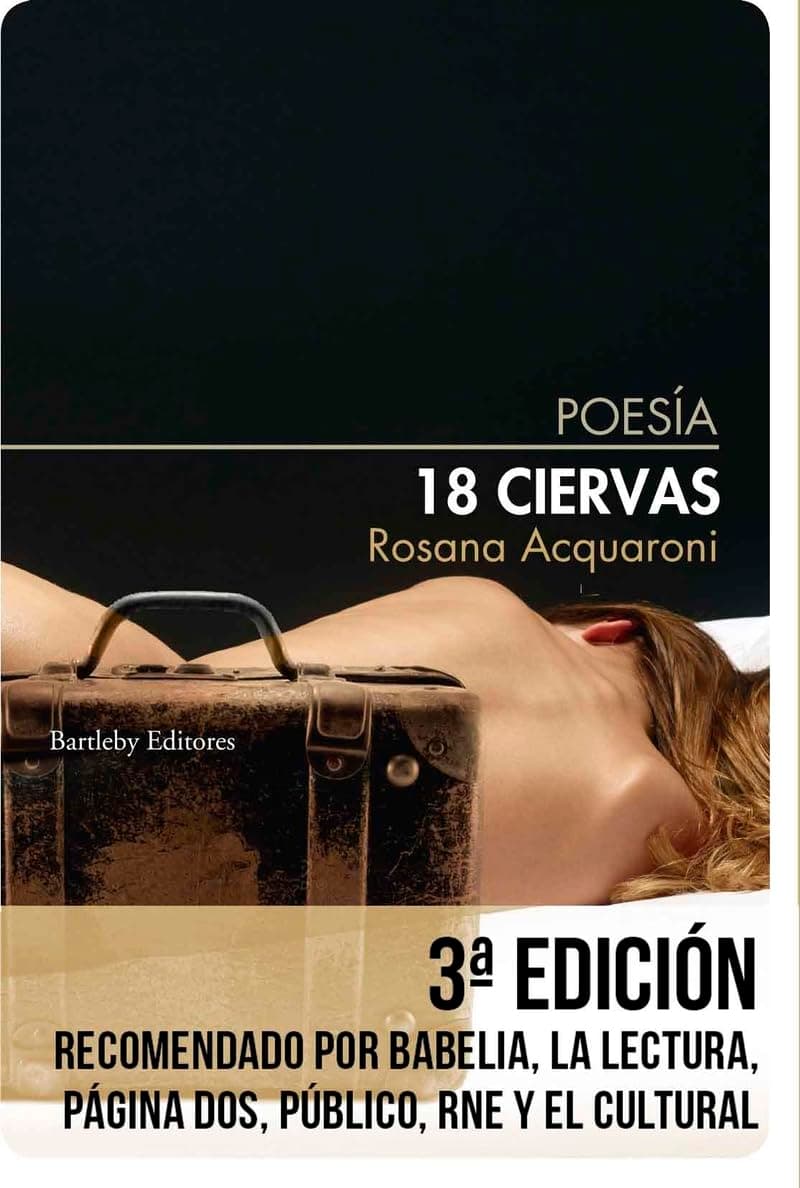 Portada de 18 ciervas (3ª edición) (POESIA)