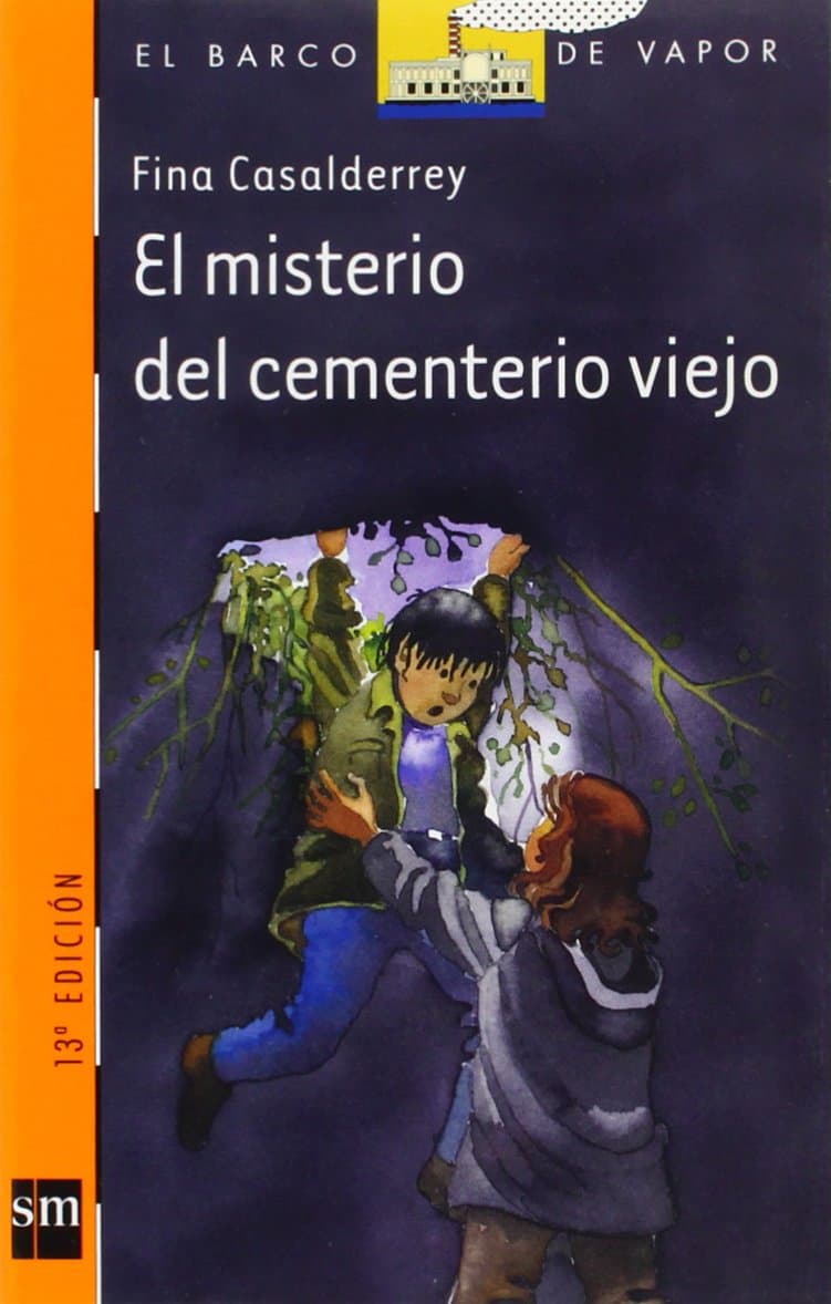Portada de El misterio del cementerio viejo: 131 (El Barco de Vapor Naranja)