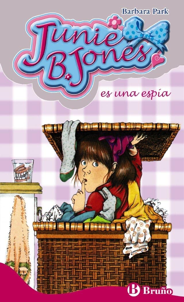 Portada de Junie B. Jones es una espía (Castellano - A PARTIR DE 6 AÑOS - PERSONAJES Y SERIES - Junie B. Jones)