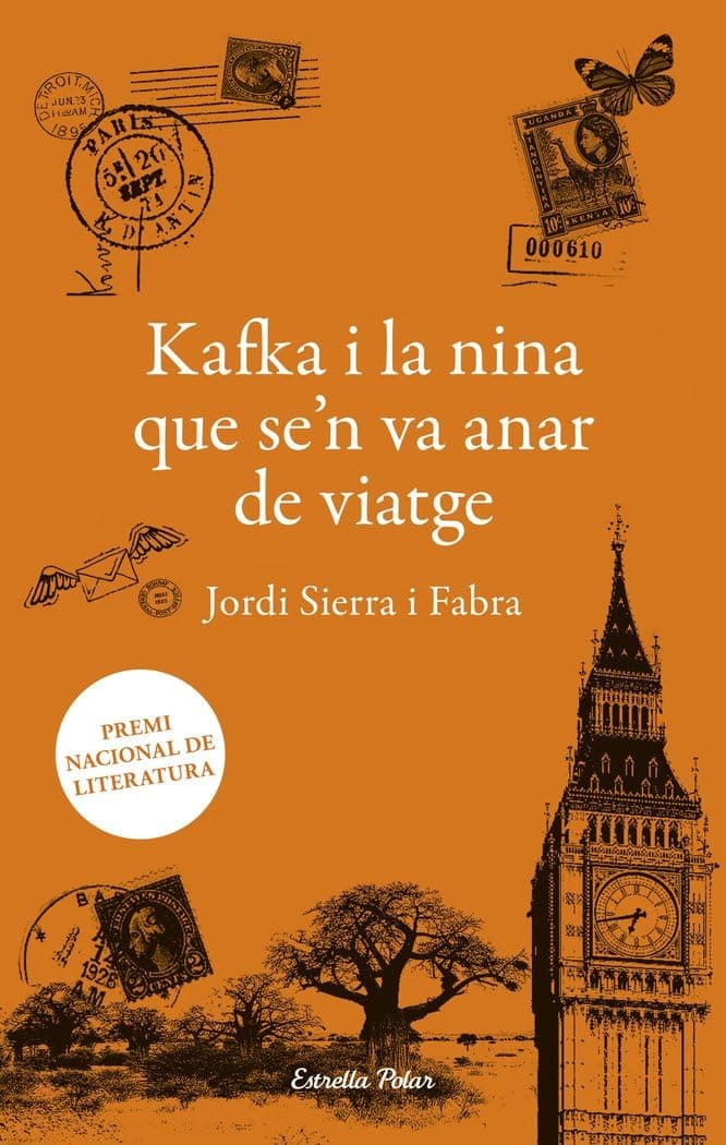 Portada de Kafka i la nina que se'n va anar de viatge: Premi nacional de literatura (La Via Làctia)