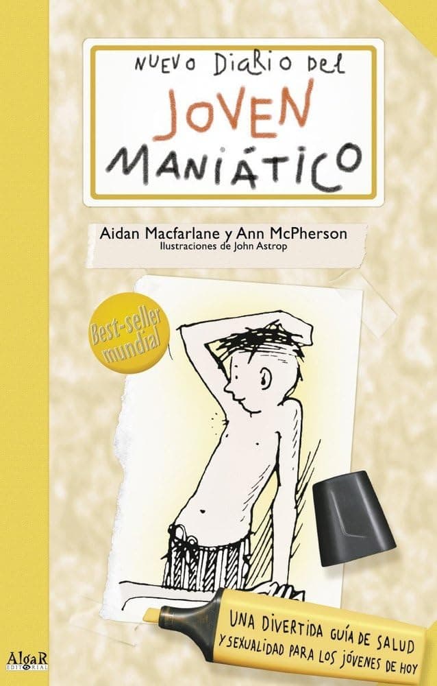 Portada de Nuevo Diario del Joven Maniático: 1 (Algar Joven)