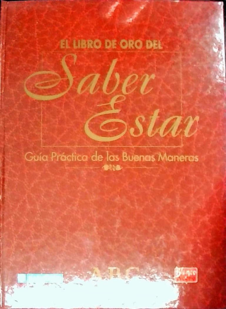 Portada de El libro de oro del saber estar. Guía práctica de las buenas maneras