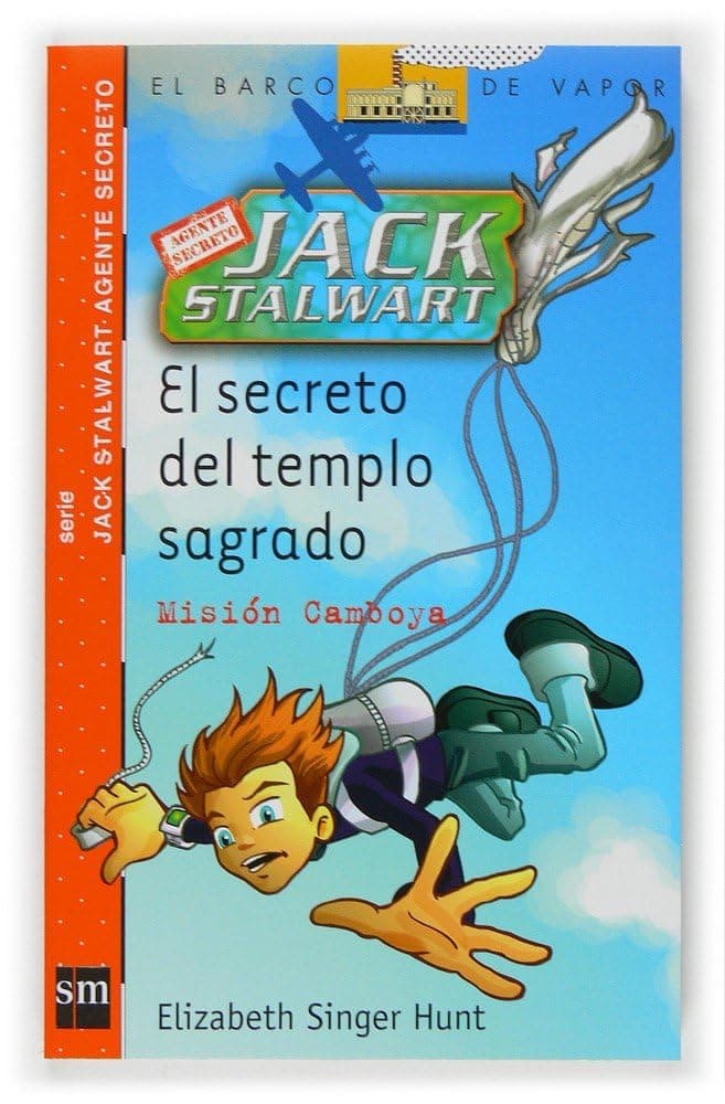 Portada de El secreto del templo sagrado (El Barco de Vapor Naranja)