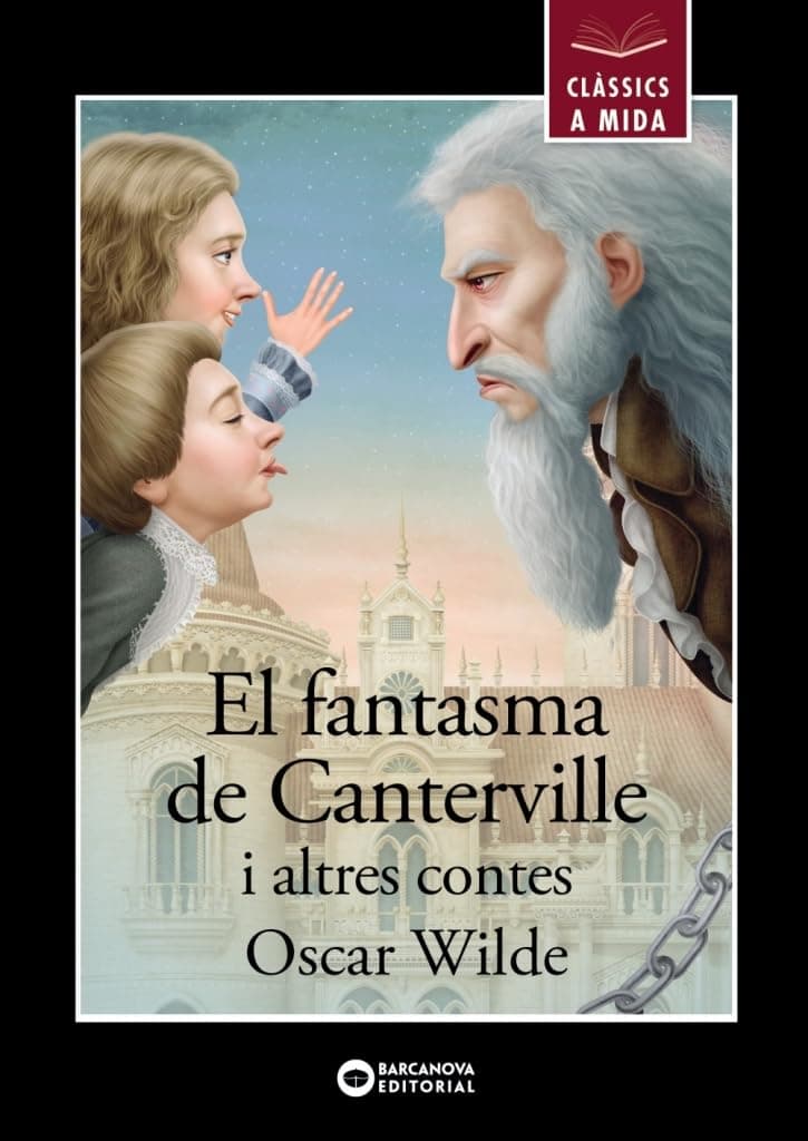 Portada de El fantasma de Canterville i altres contes (Llibres infantils i juvenils - Clàssics a mida)