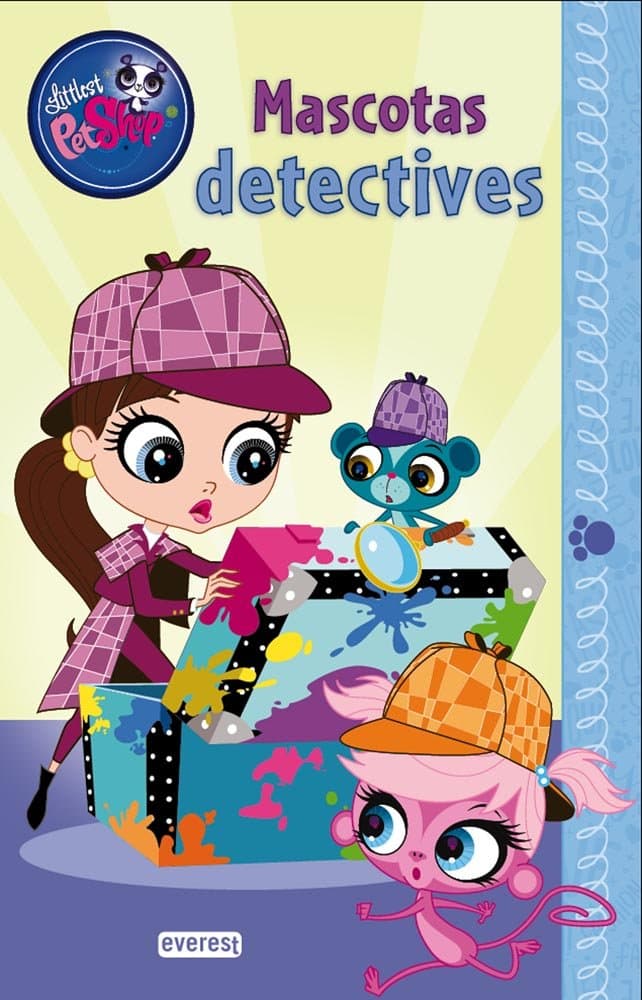 Portada de Littlest PetShop. Mascotas detectives (Lecturas Littlest PetShop)