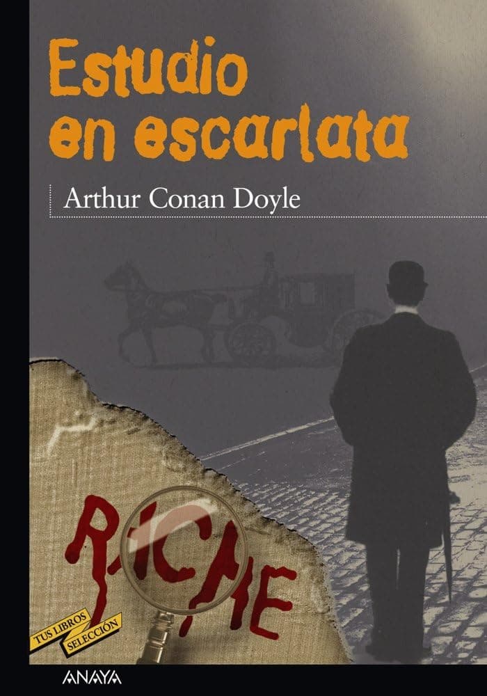 Portada de Estudio en escarlata (CLÁSICOS - Tus Libros-Selección)