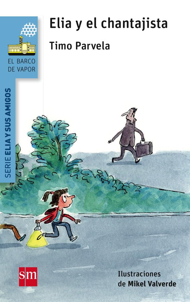 Portada de Elia y el chantajista (El Barco de Vapor Azul)