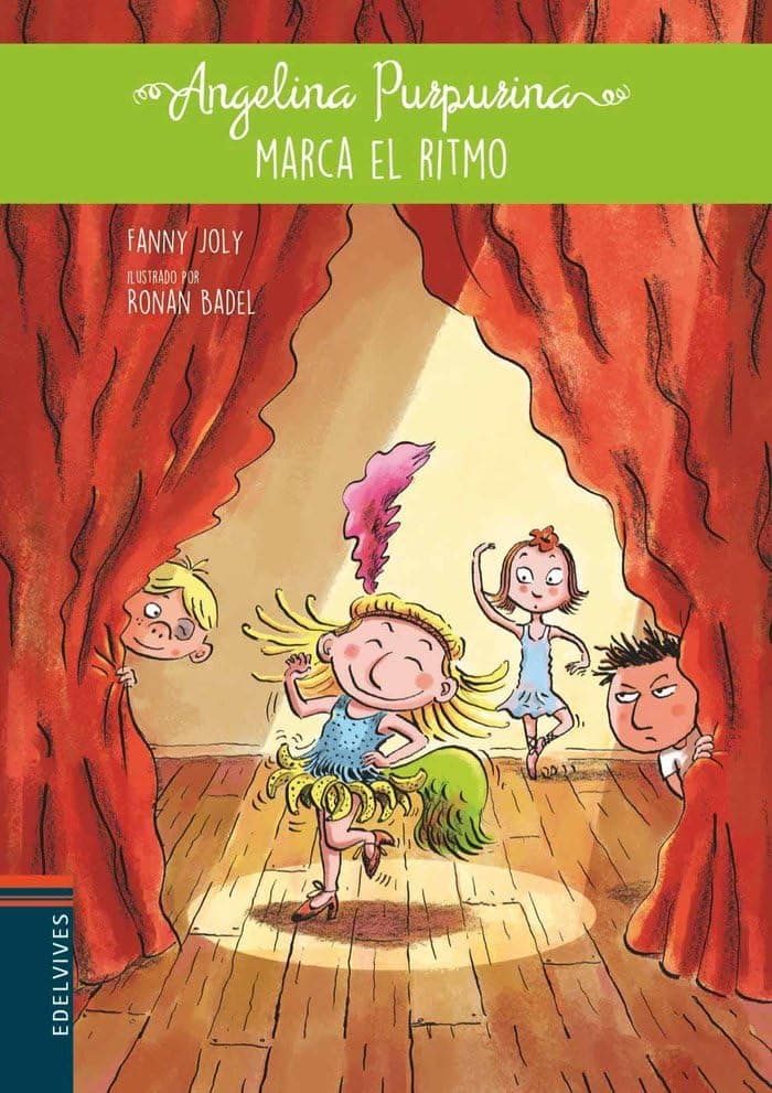 Portada de Angelina Purpurina marca el ritmo: 6