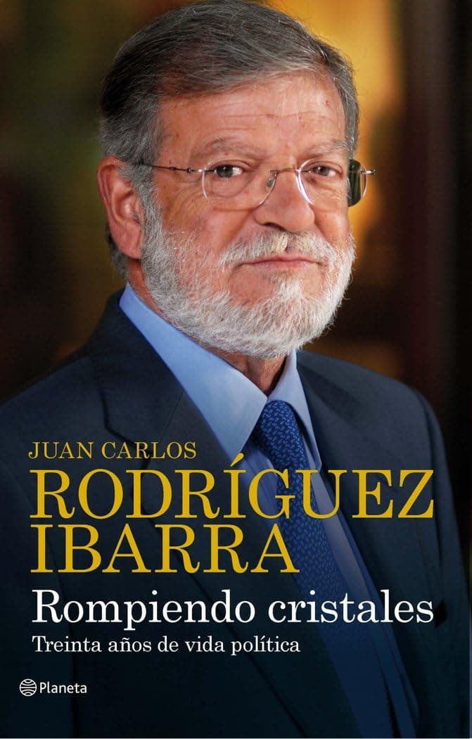 Portada de Rompiendo cristales: Treinta Anos de Vida Politica (Planeta)