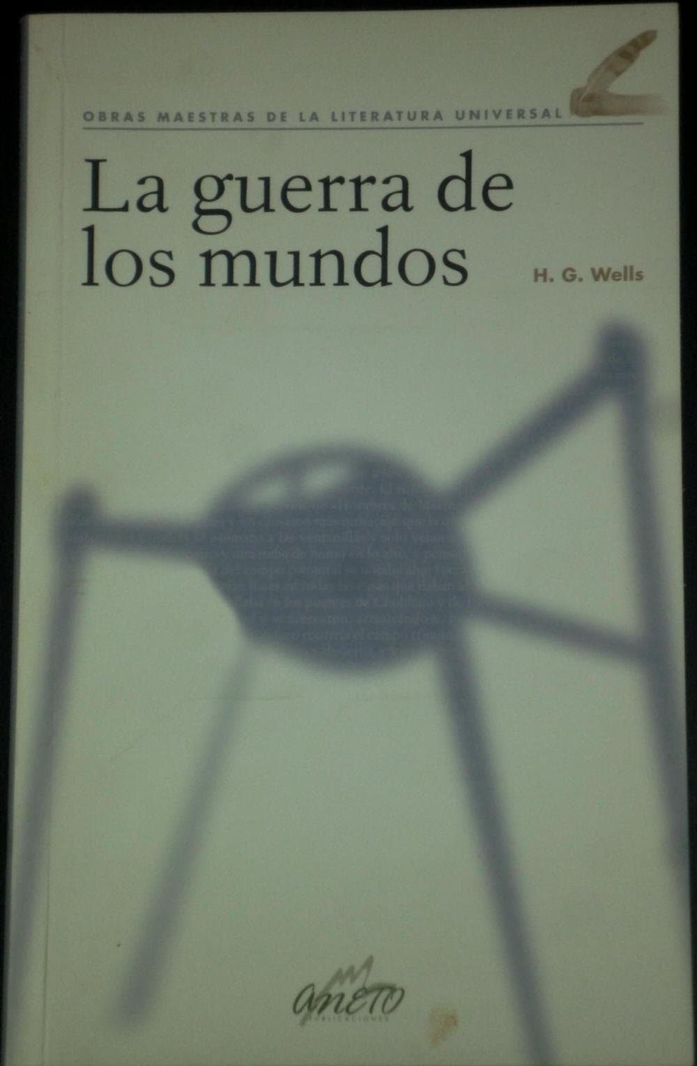 Portada de La Guerra De Los Mundos