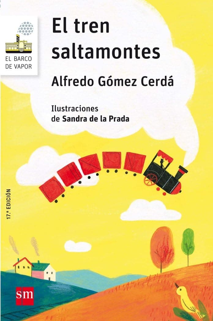 Portada de El tren saltamontes: 100 (El Barco de Vapor Blanca)