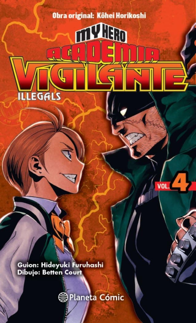 Portada de My Hero Academia Vigilante Illegals nº 04/15: 4 (Manga Shonen)