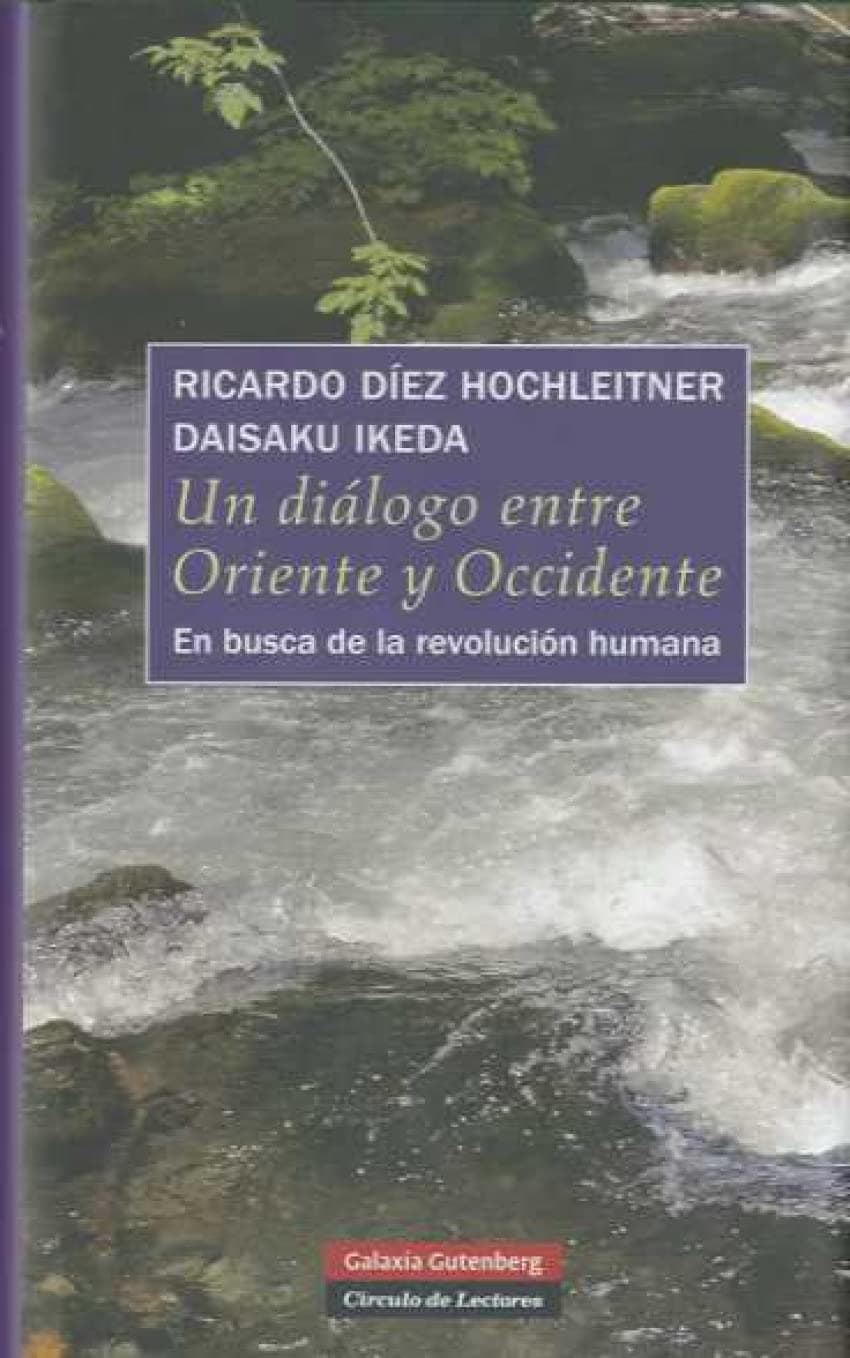 Portada de Un diálogo entre Oriente y Occidente: En busca de la revolución humana (Ensayo)