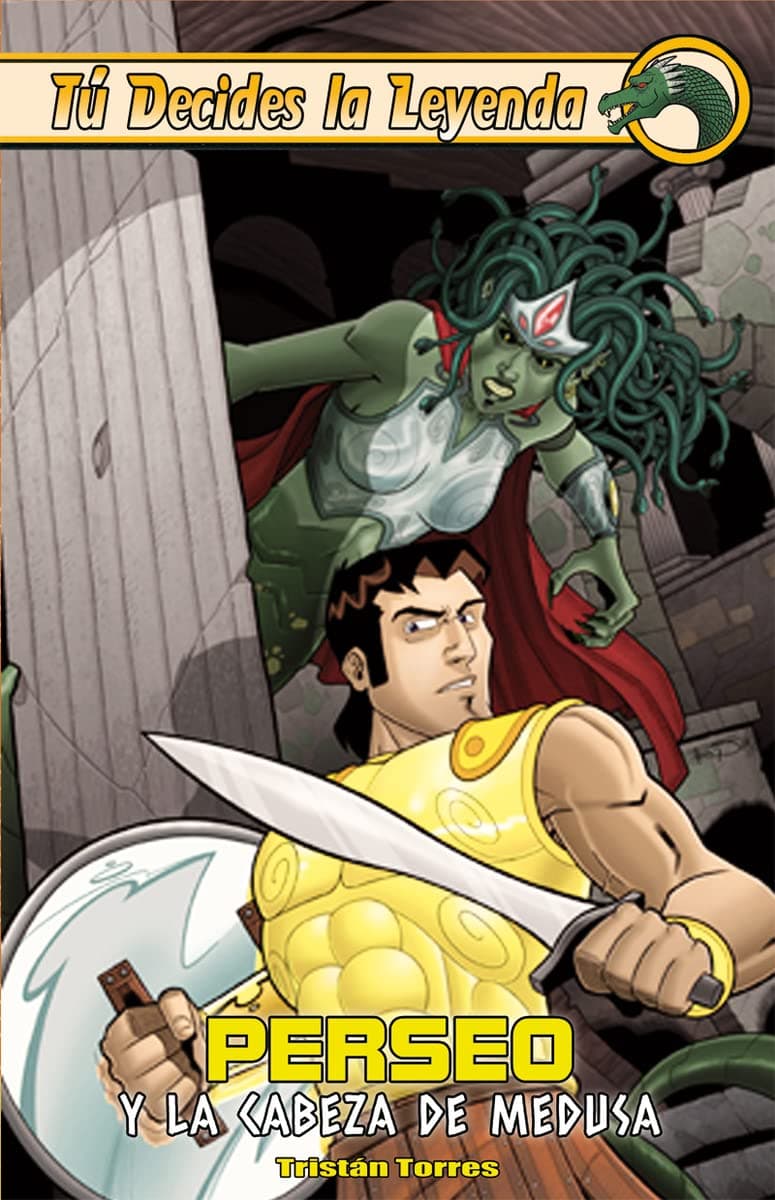 Portada de Perseo y la cabeza de Medusa: Tú decides la leyenda, 5