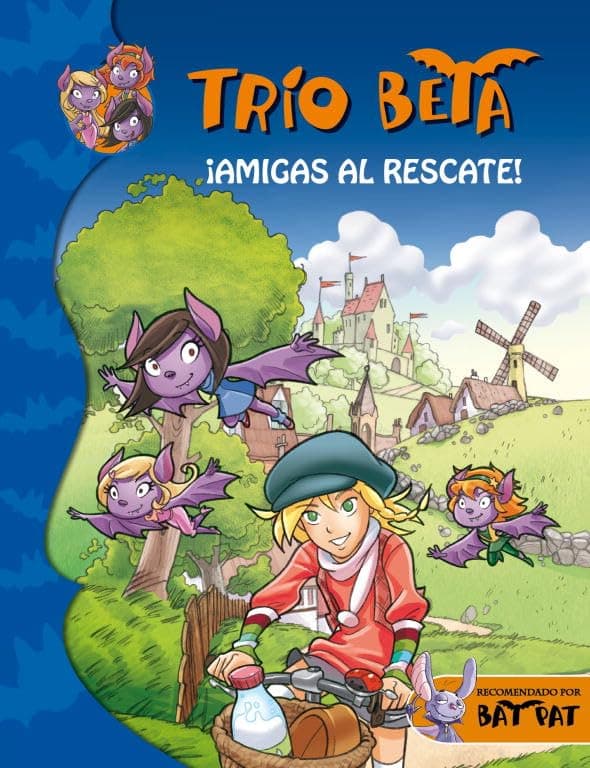 Portada de ¡Amigas al rescate! (Trío Beta 3)