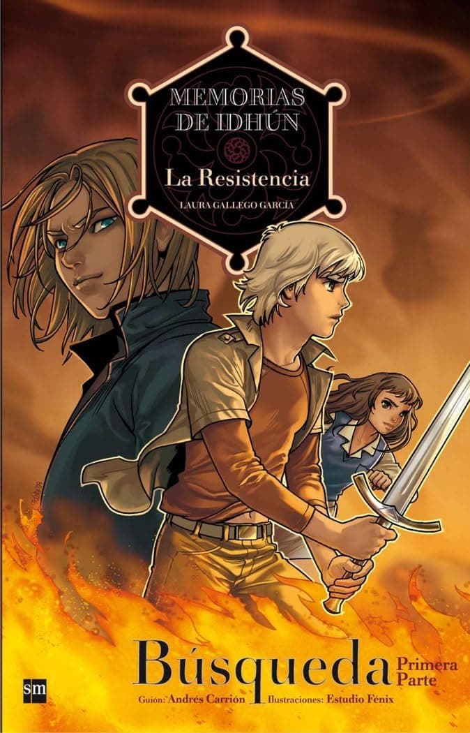 Portada de Memorias de Idhún: La Resistencia. Búsqueda [1ª Parte]. Cómic: 1