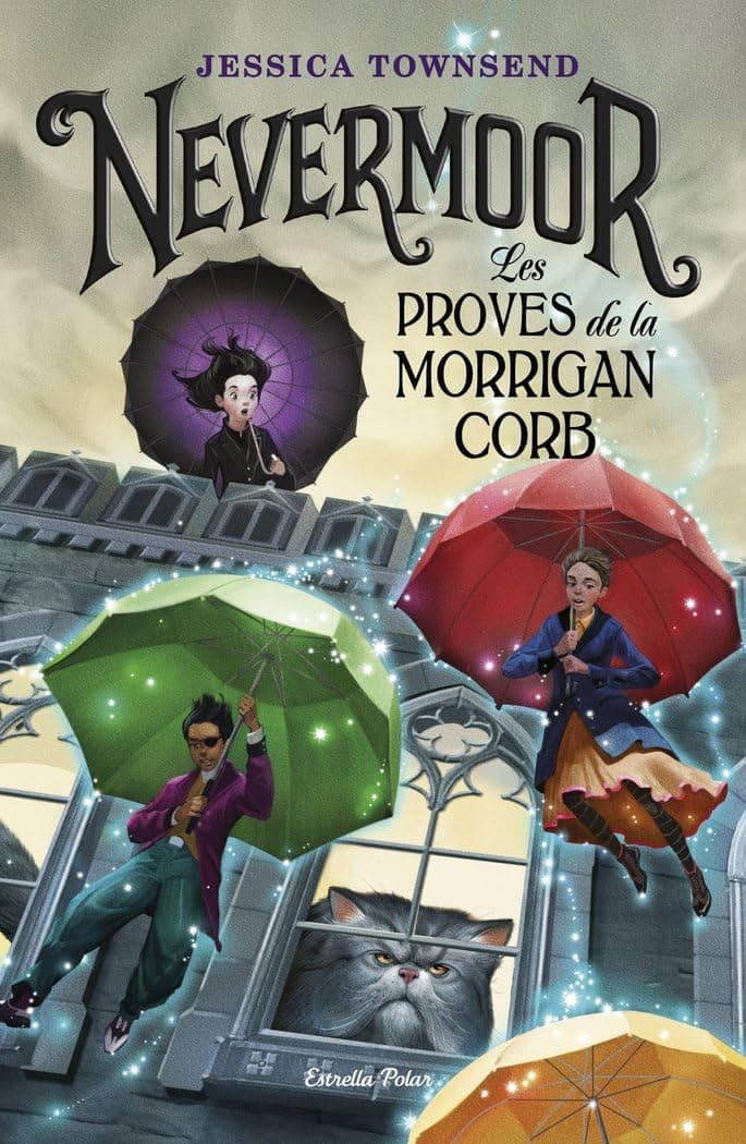 Portada de Nevermoor. Les proves de la Morrigan Corb: 1 (L' illa del temps)