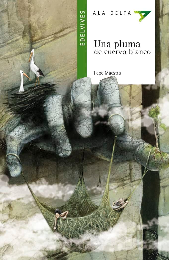 Portada de Una pluma de cuervo blanco: 64 (Ala Delta - Serie verde)