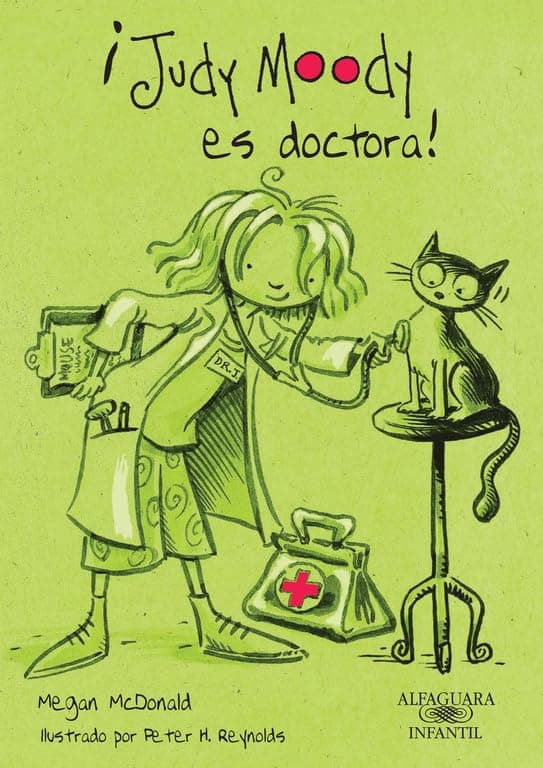 Portada de ¡Judy Moody es doctora! (Colección Judy Moody 5)