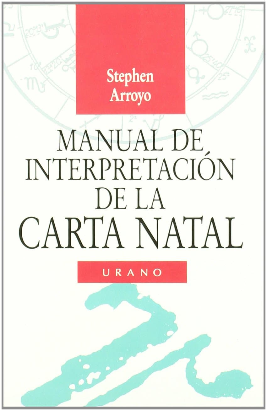 Portada de Manual de interpretación de la carta natal (Astrología)